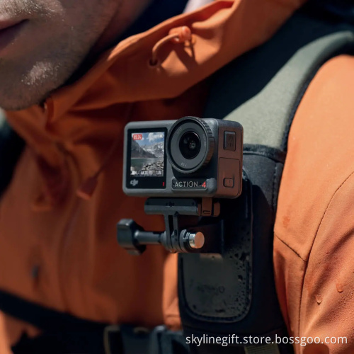 Osmo Action 4 Adventure Combo - 4K/120fps Waterproof Action Camera with a 1/1.3-Inch Sensor 10-bit & D-Log M Color